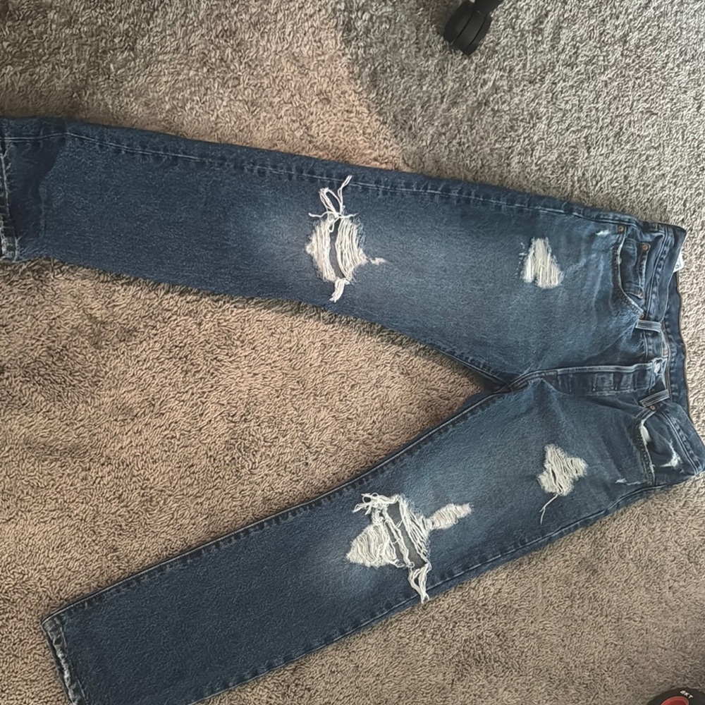 Levi's Blue Straight Leg Jeans